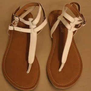 Franco Sarto White Sandals
